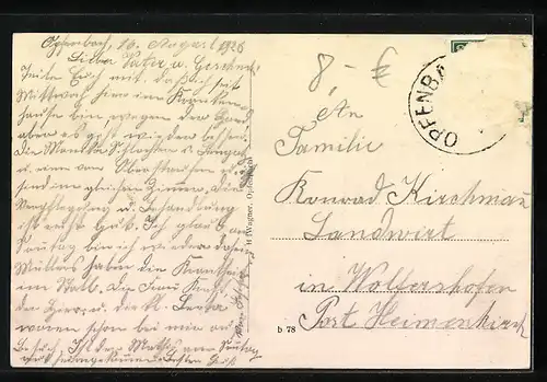 AK Opfenbach, Ortsansicht