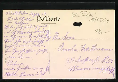 AK Welsleben, Partie an der Schule