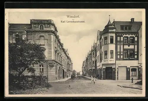 AK Wiesdorf, Partie in der Karl-Leverkus-Strasse