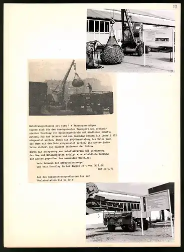 Fotoalbum / Fotomappe 35 Fotografien, AGRA-Gelände Markkleeberg, 11. & 12. Landwirtschaftsausstellung der DDR 1963-1964