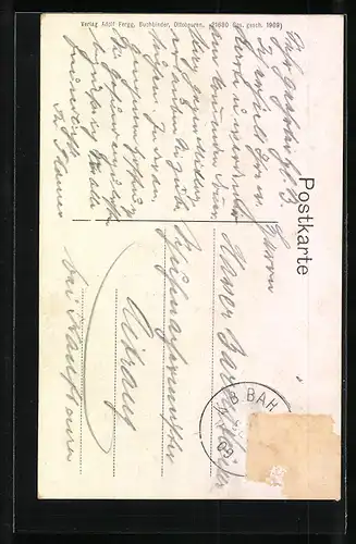 AK Ottobeuren, Kirche mit Marktplatz