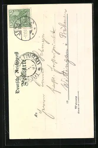 AK Jena, Partie am Burschenschaftsdenkmal