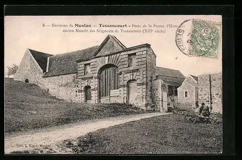 AK Tessancourt, Porte de la Ferme d`Horzeaux