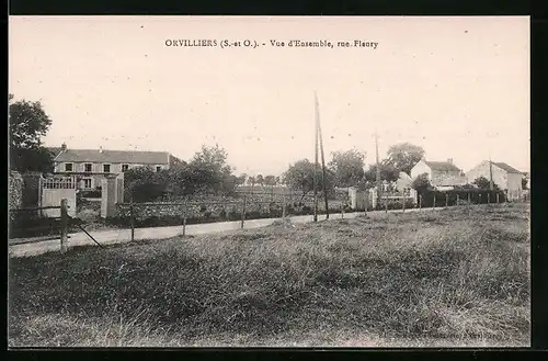 AK Orvilliers, Vue d`Ensemble, rue Fleury