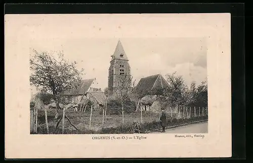 AK Orgerus, l`Eglise, Kirche