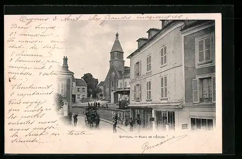 AK Septeuil, Place de l`Église