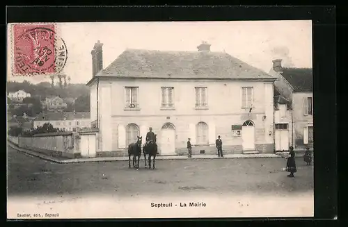 AK Septeuil, La Mairie
