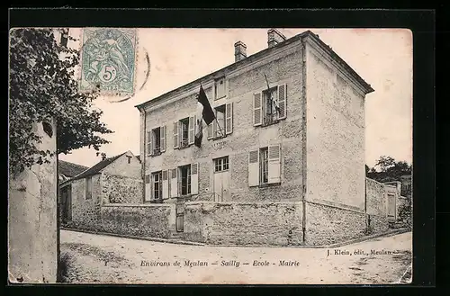 AK Sailly, Ecole, Mairie