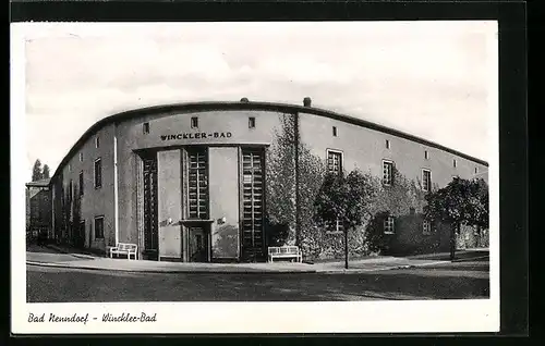AK Bad Nenndorf, Blick auf das Winckler-Bad
