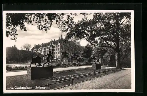 AK Berlin-Charlottenburg, Savignyplatz