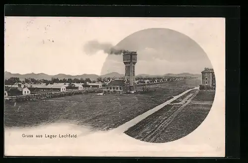 AK Lechfeld, Blick auf das Militärlager