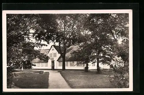 AK Keitum a. Sylt, Blick auf das Friesenhaus