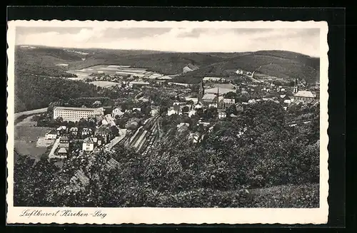 AK Kirchen-Sieg, Ortsansicht bei Tag