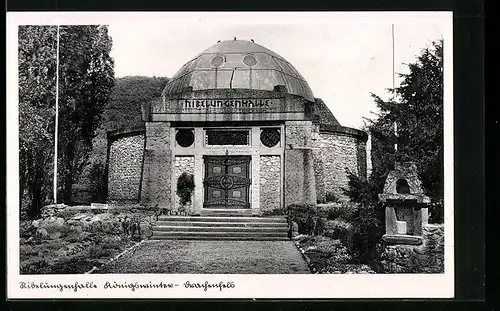 AK Königswinter-Drachenfels, Niebelungenhalle