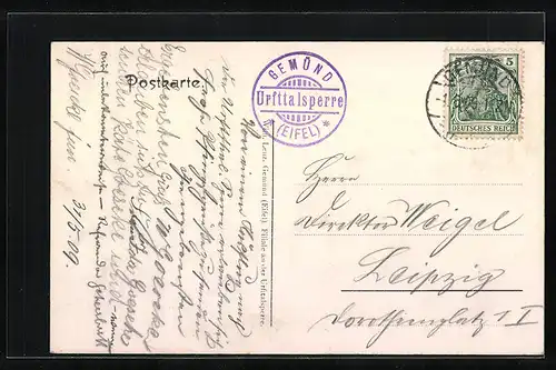 AK Gemünd /Eifel, Urfttalsperre