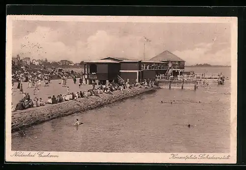 AK Nordseebad Cuxhaven, Konzertplatz Seebadeanstalt