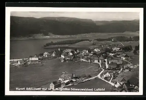 AK Schluchsee, Blick auf Ort und See