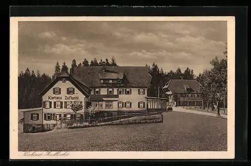 AK Oppenau, Hotel Kurhaus Zuflucht