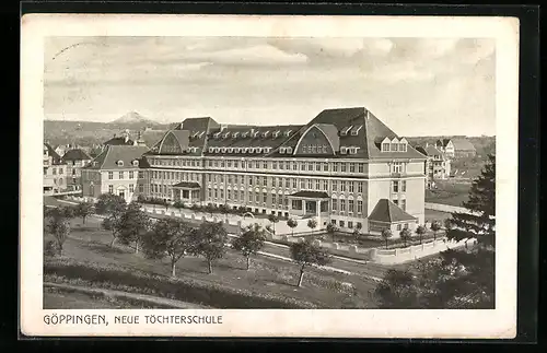 AK Göppingen, Blick nach der Neue Mädchenschule