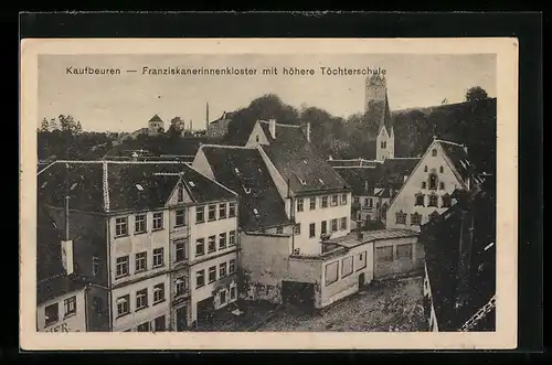 AK Kaufbeuren, Franziskanerinnenkloster mit höherer Töchterschule