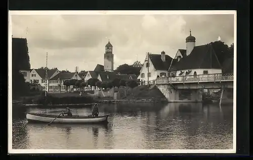 AK Oettingen i. Bayern, Partie an der Wörnitz