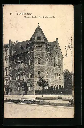 AK Berlin-Charlottenburg, Akadem. Institut für Kirchenmusik