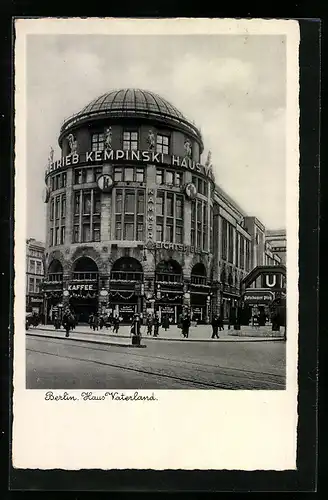 AK Berlin-Tiergarten, Haus Vaterland, Kempinski