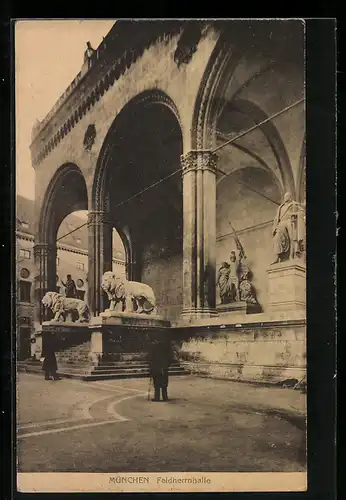 AK München, Feldherrnhalle
