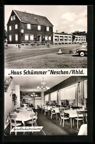 AK Neschen, Gasthaus Haus Schümmer
