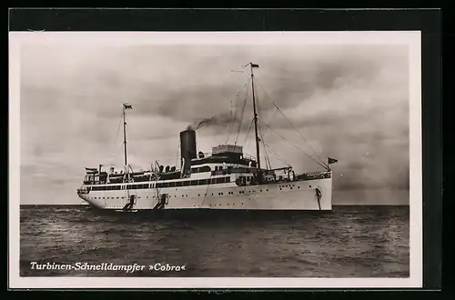 AK Turbinen-Schnelldampfer Cobra