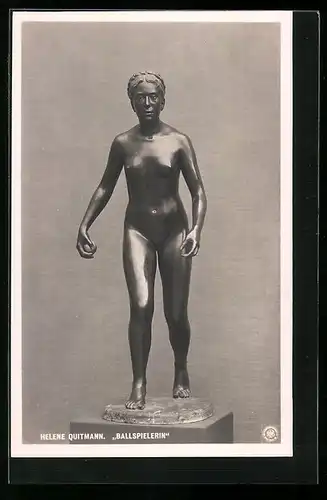 AK Plastik, Ballspielerin von Helene Quitmann