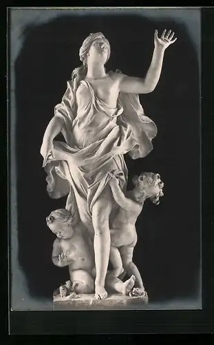 AK Plastik, Latona mit Apollo u. Diana