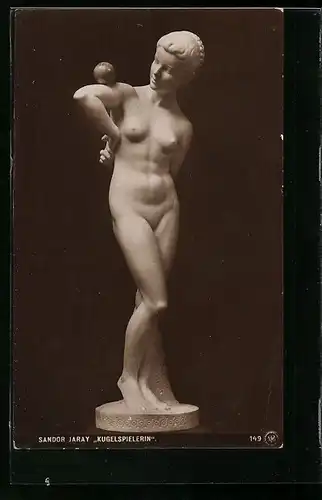 AK Plastik, Kugelspielerin von Sandor Jaray