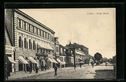 AK Libau, Grosse Strasse