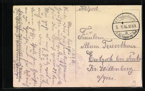 AK Mitau, Deutsche Kolonnen passieren die Stadt