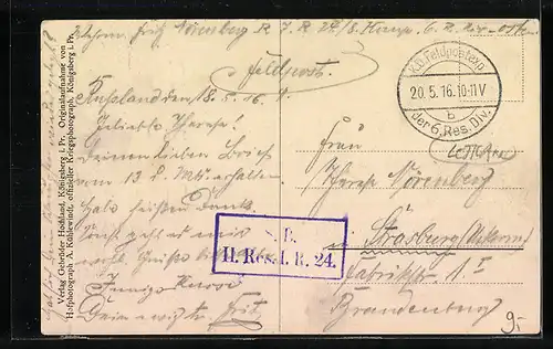 AK Mitau, Partie in der Kolonnenstrasse, mit Pferdefuhrwerken, Soldaten und Passanten