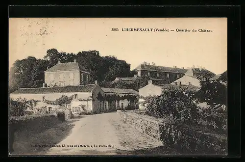 AK L`Hermenault, Quartier du Château