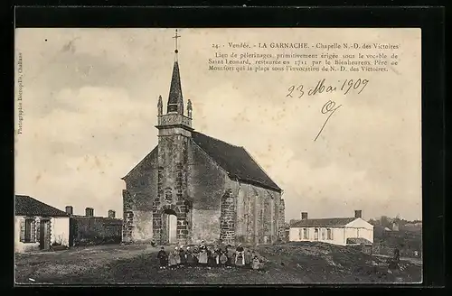 AK La Garnache, Chapelle N.-D. des Victoires