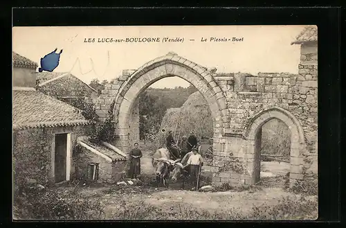 AK Les Lucs-sur-Boulogne, Le Plessis-Buet