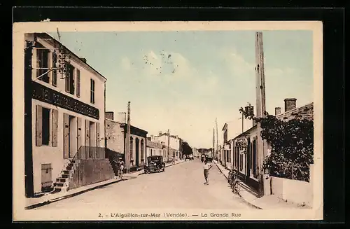 AK L`Aiguillon-sur-Mer, La Grande Rue