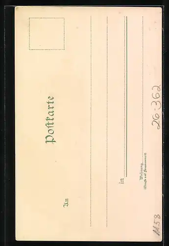 Künstler-AK München, Der Petersturm