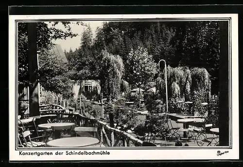 AK Marienberg, Konzertgarten der Schindelbachmühle