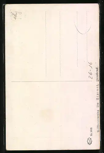 Künstler-AK Ferdinand von Reznicek: Rendevous