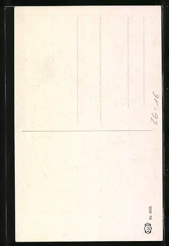 Künstler-AK Ferdinand von Reznicek: das Frühstück