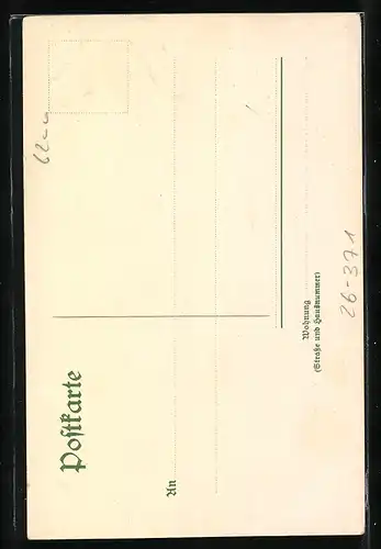 Künstler-AK C. Pfaff: Wiesbaden, Russisch griechische Kapelle aus der Vogelschau