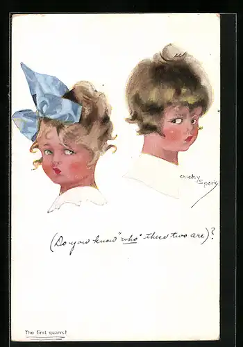Künstler-AK Chicky Spark: Der erste Zwist