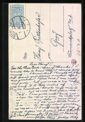 Künstler-AK Chicky Spark: Der erste Zwist