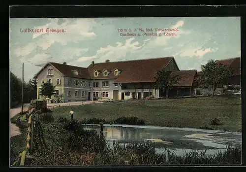 AK Gresgen, Gasthaus und Pension zum Löwen