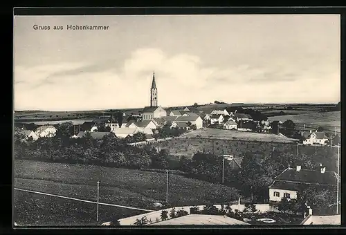 AK Hohenkammer, Totalansicht der Gemeinde