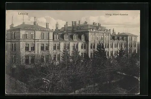 AK Leisnig, Blick zur König-Albert-Kaserne